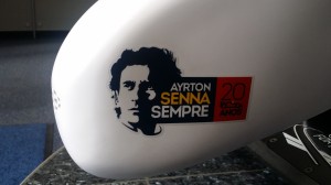 The 20 year anniversary Senna Logo