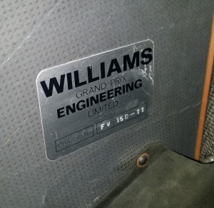 The chassis plate on the FW15D-11